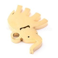 304 Stainless Steel Charms&nbsp;STAS-O142-71G
