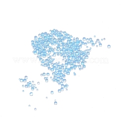 Transparent Round Caviar Beads&nbsp;MRMJ-WH0078-15B