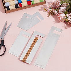 5Pcs 5 Styles Stainless Steel Tassel Making Tool&nbsp;DIY-BC0015-48