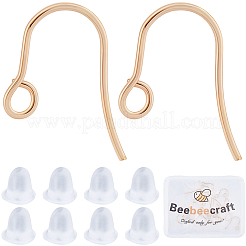 100Pcs 316 Surgical Stainless Steel Earring Hooks&nbsp;STAS-BBC0010-63G