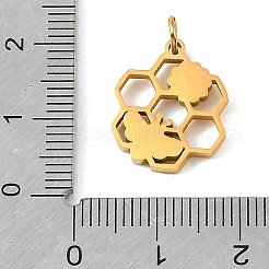 304 Stainless Steel with Enamel Pendants&nbsp;SA-CBAAF93-G05
