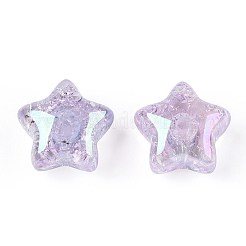 Transparent Crackle Acrylic Beads&nbsp;LS-TACR-S148-03E