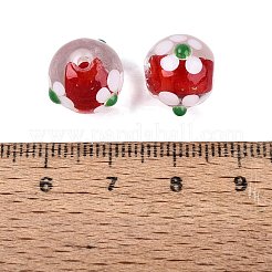Handmade Bumpy Lampwork Beads&nbsp;LAMP-N042-21A-06