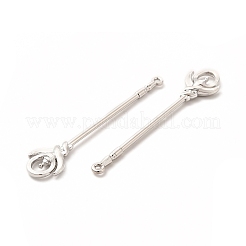 Rack Plating Alloy Big Pendants&nbsp;PALLOY-E025-15P