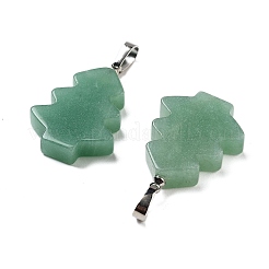 Natural Green Aventurine Pendants&nbsp;G-A203-01H-P
