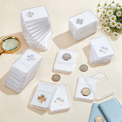 40Pcs PP Commemorative Coin Collection Box&nbsp;AJEW-DL0001-04