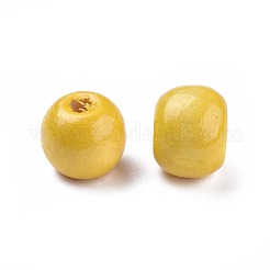 Dyed Natural Wood Beads&nbsp;X-WOOD-Q006-10mm-M-LF