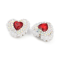 Polymer Clay Glass Rhinestone Beads&nbsp;CLAY-NH0001-13B