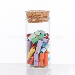 Mini High Borosilicate Glass Bottle Bead Containers&nbsp;BOTT-PW0001-262C