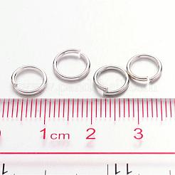 Brass Open Jump Rings&nbsp;JRC8mm-NF
