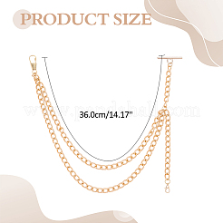 Aluminum Chains Pendant Decotations&nbsp;HJEW-ME00146