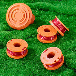 5pcs WA0010 Trimmer Replacement line spools with cap For Worx String Trimmer&nbsp;FIND-TAC0011-128E