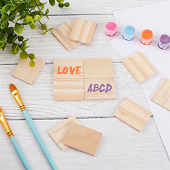 Unfinished Wood Tags&nbsp;DIY-WH0349-07