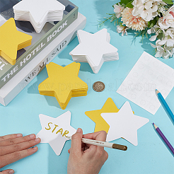 200Pcs 2 Colors Star Card Paper&nbsp;DIY-OC0014-60