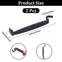 2Pcs 304 Stainless Steel Trimming Tools for Pottery Clay&nbsp;TOOL-CN0001-09
