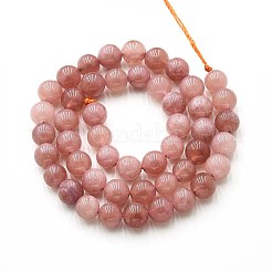 Natural Quartz Beads Strands&nbsp;G-N355-8mm-42