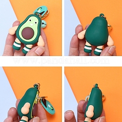 PVC Plastic Keychain&nbsp;KEYC-PW0002-090F