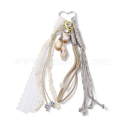 Polyester & Spandex Cord Ropes Pendant Decorations&nbsp;HJEW-JM03850