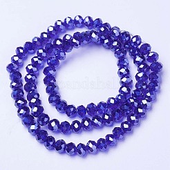 Electroplate Glass Beads Strands&nbsp;EGLA-A034-T10mm-A11