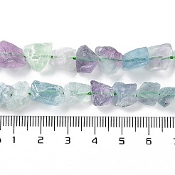 Raw Rough Natural Fluorite Beads Strands&nbsp;G-B065-C19
