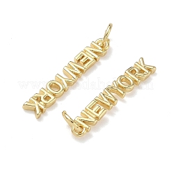 Brass Pendants&nbsp;KK-H256-02G-06