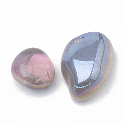 PVD Vacuum Plating Natural Quartz Crystal Beads&nbsp;G-N0320-02A