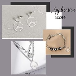 30Pcs 201 Stainless Steel Charms&nbsp;STAS-UN0034-41
