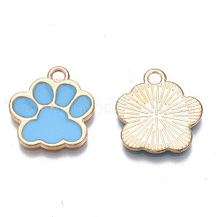 Alloy Enamel Pendants&nbsp;ENAM-T016-22LG-E-RS