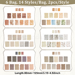 6Sets 6 Styles Scrapbook Paper Pad&nbsp;FIND-GA0005-08