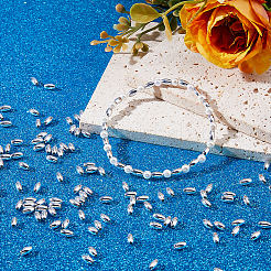 1000Pcs Plating Eco-Friendly Plastic Beads&nbsp;KY-DC0001-57S