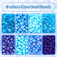 Mixed Style 6/0 Round Glass Seed Beads&nbsp;SEED-PH0006-4mm-03