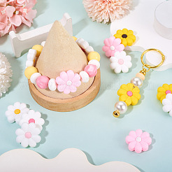 24Pcs 6 Colors Silicone Beads&nbsp;SIL-TA0002-91
