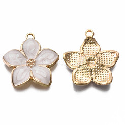Alloy Enamel Pendants&nbsp;ENAM-T011-107A-NR