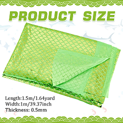 Fish Scale Pattern Polyester Fabric&nbsp;DIY-WH0569-92C