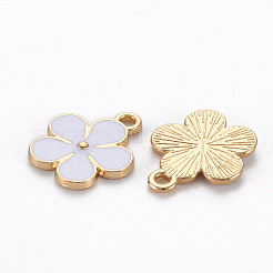 Alloy Enamel Pendants&nbsp;ENAM-N055-033G-NR