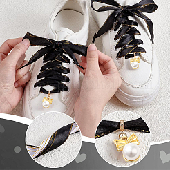 4Pcs 2 Styles Polyester Shoelaces&nbsp;HJEW-PH02197