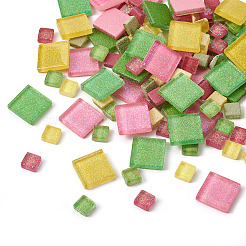 252Pcs 2 Style Glass Cabochons&nbsp;GGLA-EL0001-01D