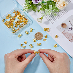 30 Sets Brass with Iron Knob Screw Rivet&nbsp;FIND-FH0008-64G
