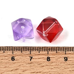 Baking Paint Transparent Glass Beads&nbsp;GL-CBA1477-14
