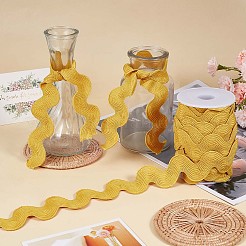 9 Yards Polyester Wavy Fringe Trim Ribbon&nbsp;OCOR-XCP0002-90D