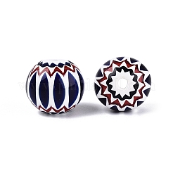 Handmade Millefiori Glass Rondelle Beads&nbsp;LA-N002-13A