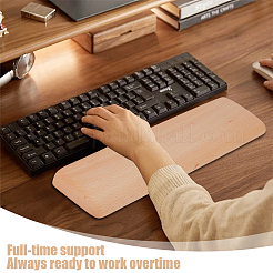 Wooden Keyboard Wrist Rest&nbsp;AJEW-GA0009-52