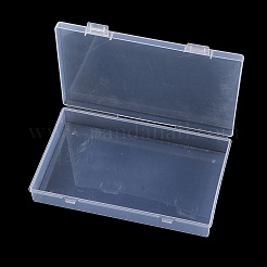 (Defective Closeout Sale: Scratched) Transparent Plastic Box&nbsp;CON-XCP0002-33
