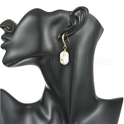 Baroque Natural Keshi Pearl Dangle Earrings&nbsp;EJEW-JE07064-02