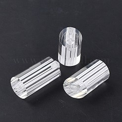 3Pcs 3 Sizes Column Jewelry Ring Display Stands&nbsp;RDIS-WH0016-16
