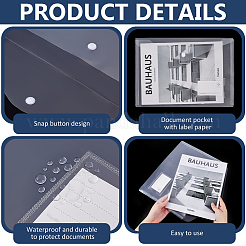Transparent Plastic Document Storage Bags&nbsp;AJEW-WH0695-092