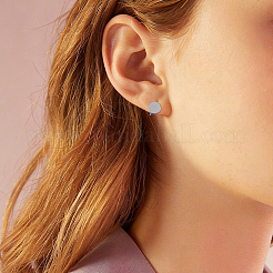 12Pcs 2 Colors 304 Stainless Steel Cuff Earrings&nbsp;EJEW-HS0001-40B