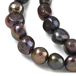 Natural Cultured Freshwater Pearl Beads Strands&nbsp;PEAR-P250214-S