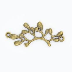 Tibetan Style Links/Connectors&nbsp;LS-TIBEP-EA11638YKG-B-FF