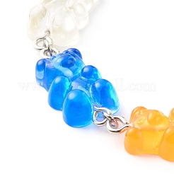 Bear Resin Link Bracelets&nbsp;BJEW-JB06483